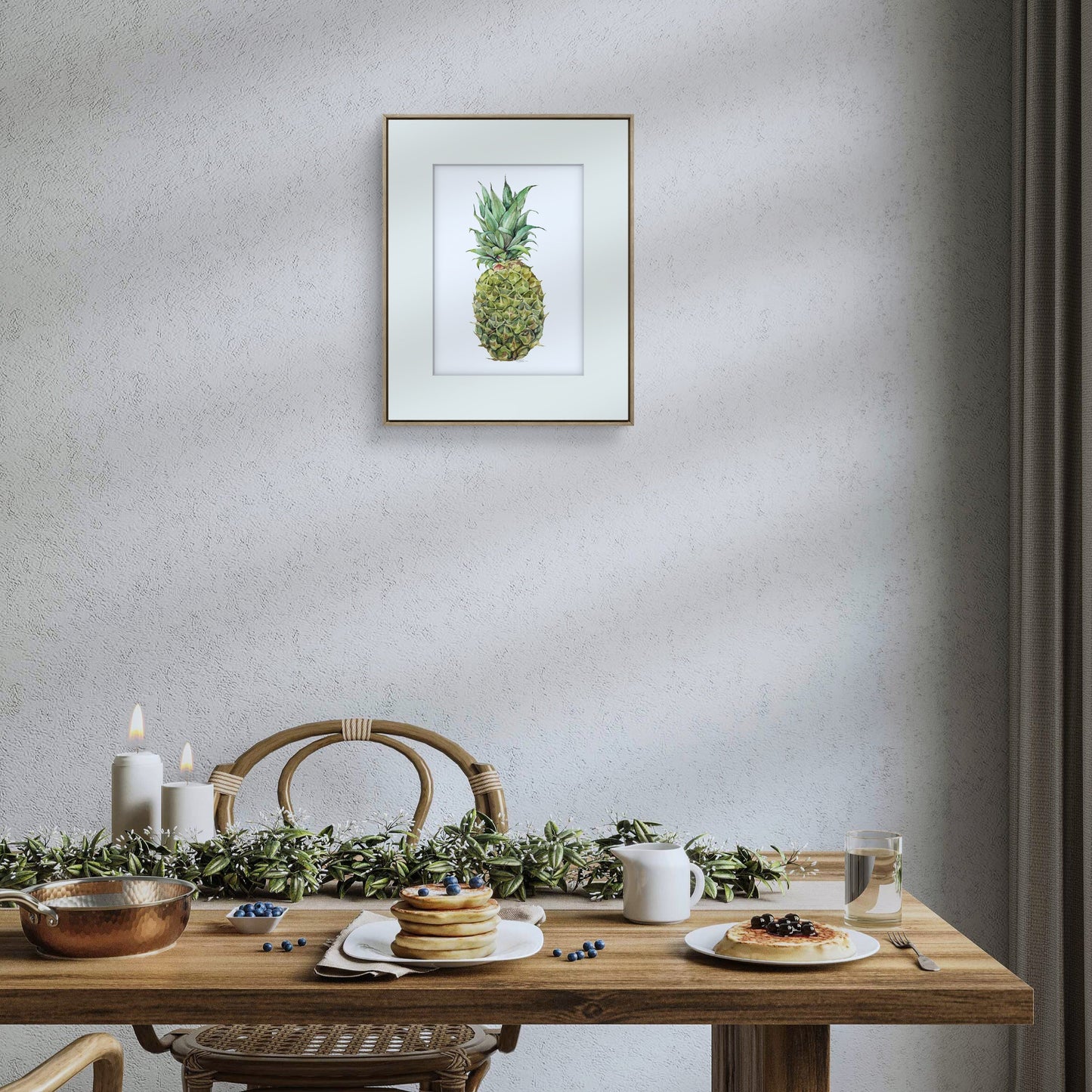 Pineapple. Fine Art Print.