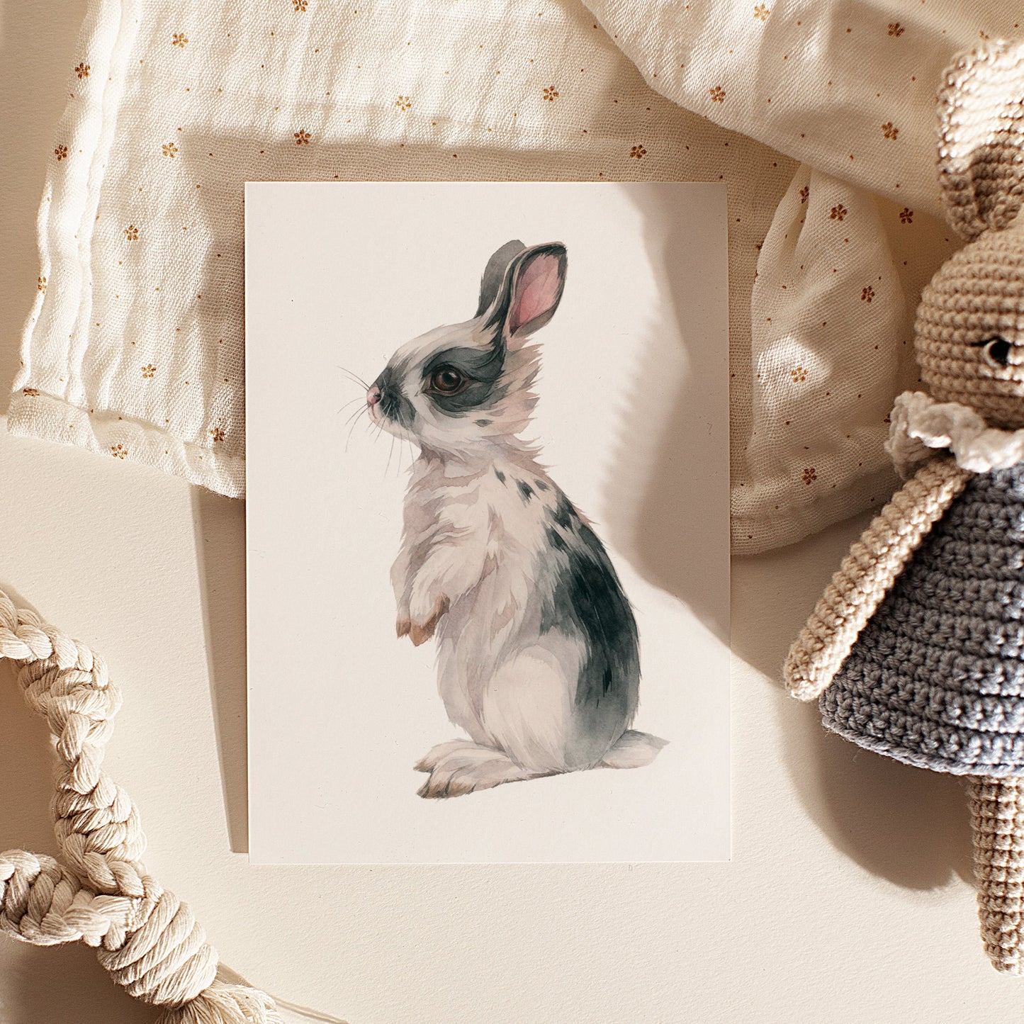 The Keen-Eyed Cutie. Fine Art Print.