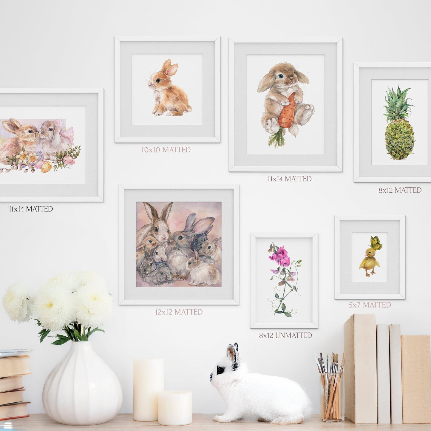 Carrot Keeper. Fine Art Print.