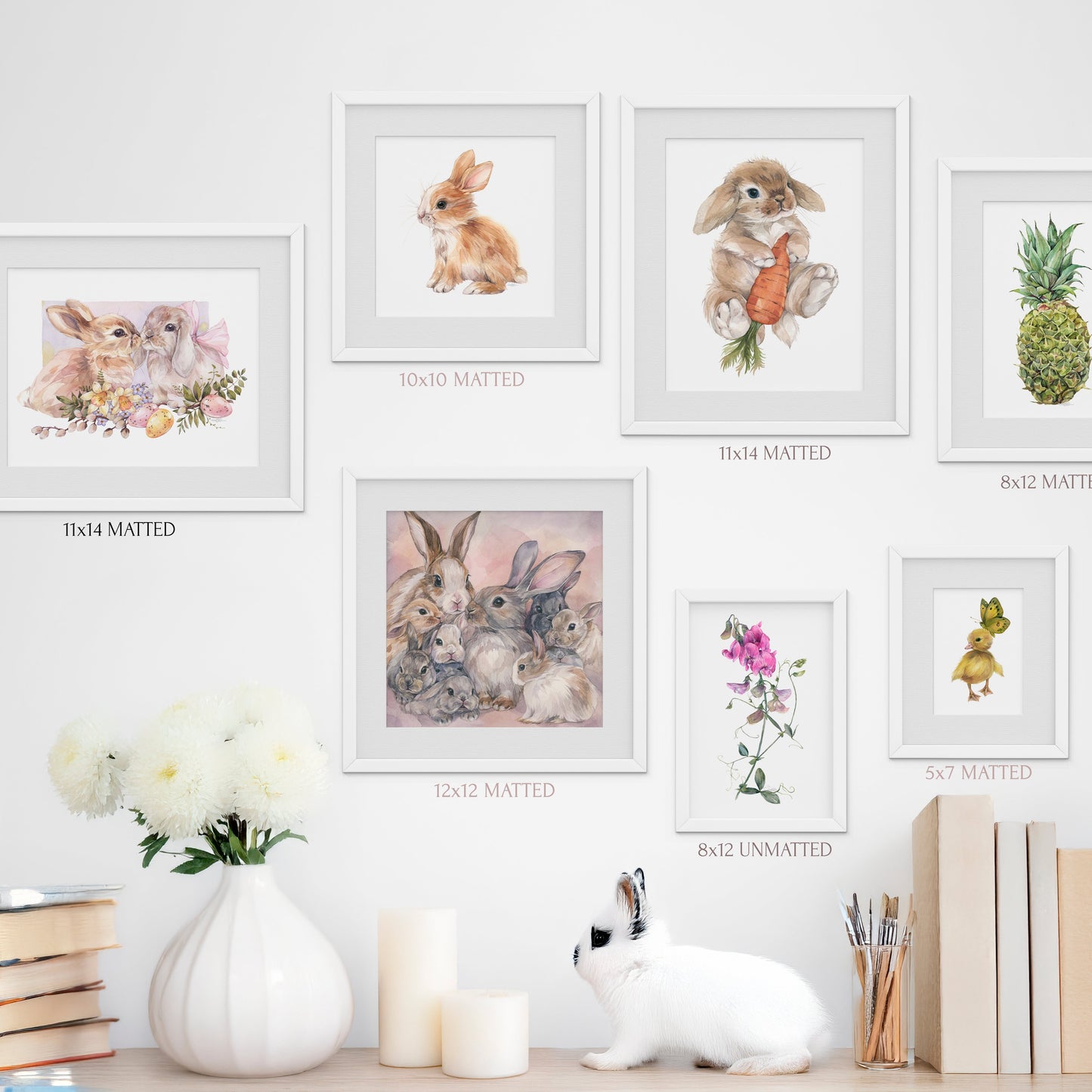 Mr.&Mrs.Love. Fine Art Print. Giclee.