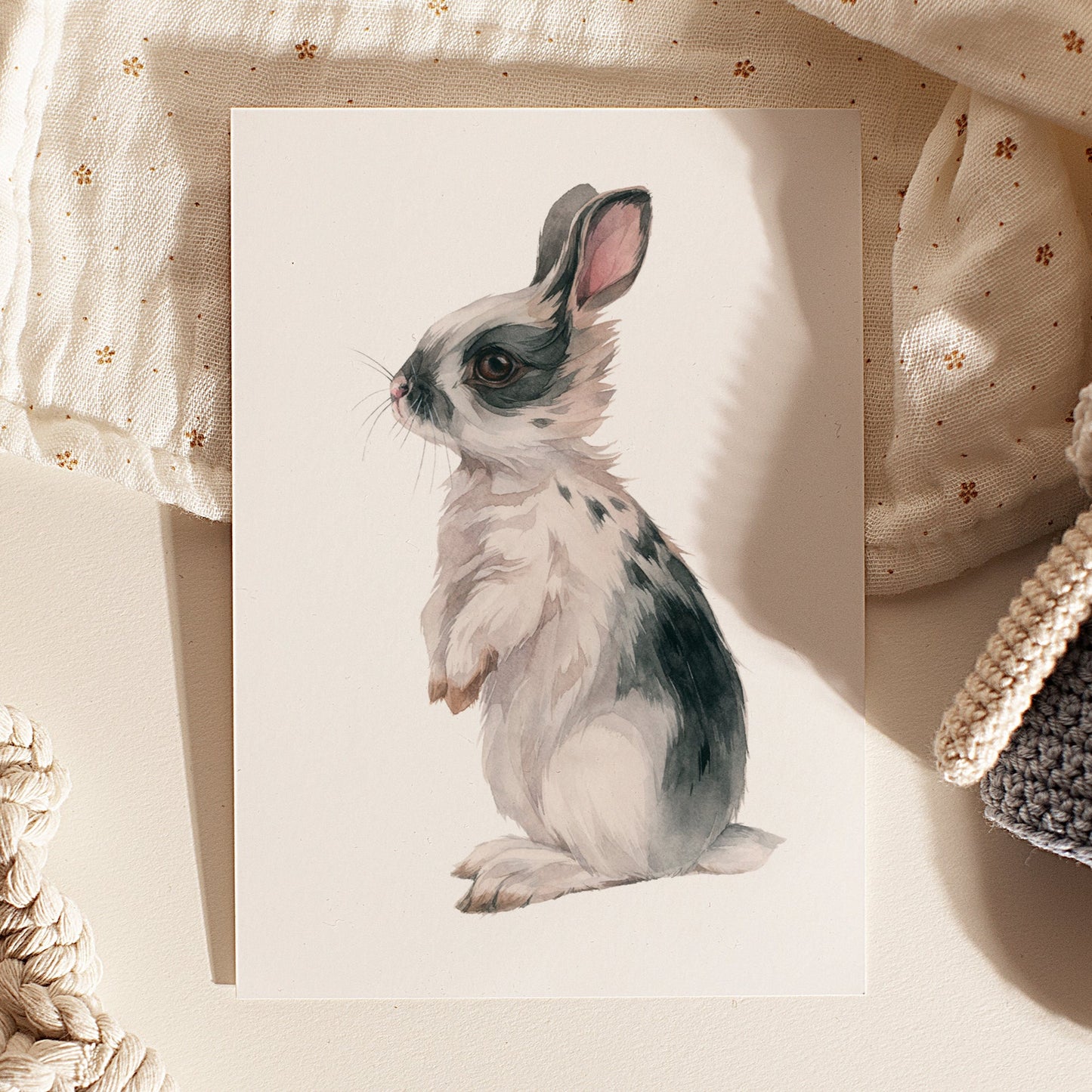 The Keen-Eyed Cutie. Fine Art Print.