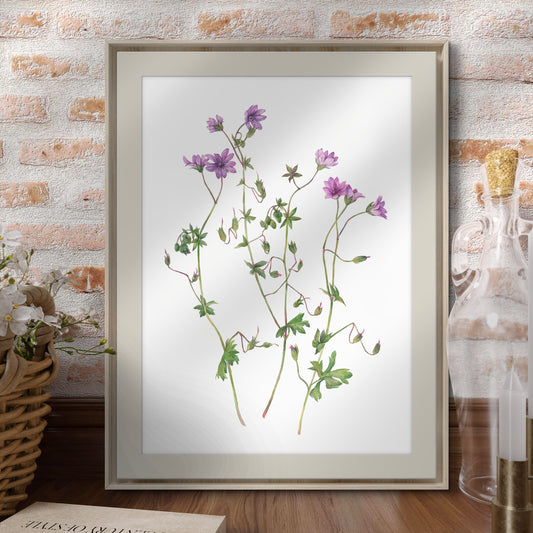 Purple Wildflowers. Fine Art Print.