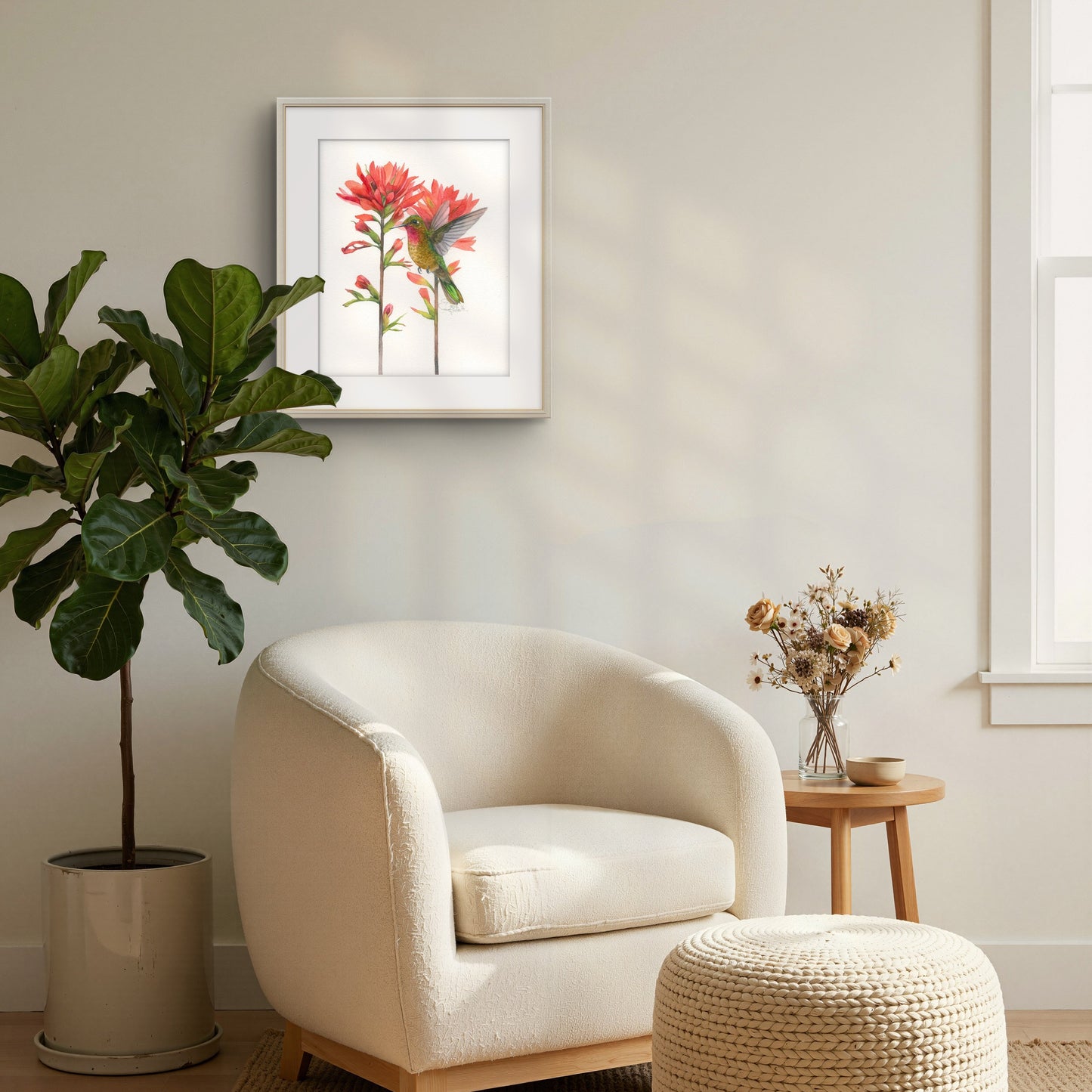 Jewels of the Tropics. Original watercolor painting.