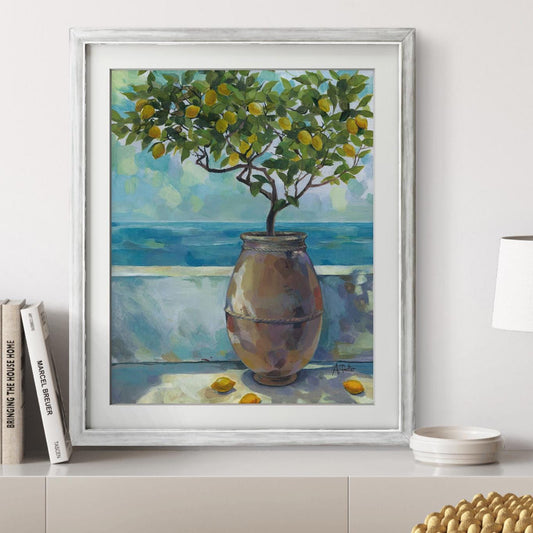 Lemon Breeze. Original acrylic painting.