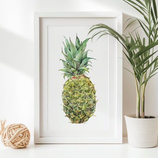 Pineapple. Fine Art Print.